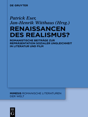 cover image of Renaissancen des Realismus?
